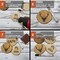 Wood Burning Pen Kit, 2 PCS Scorch Pens Equipped with 2 PCS Replacement Oblique Tip, Chemical Wood Burner Set, Suitable for Beginners of DIY Wood Burning Projects
